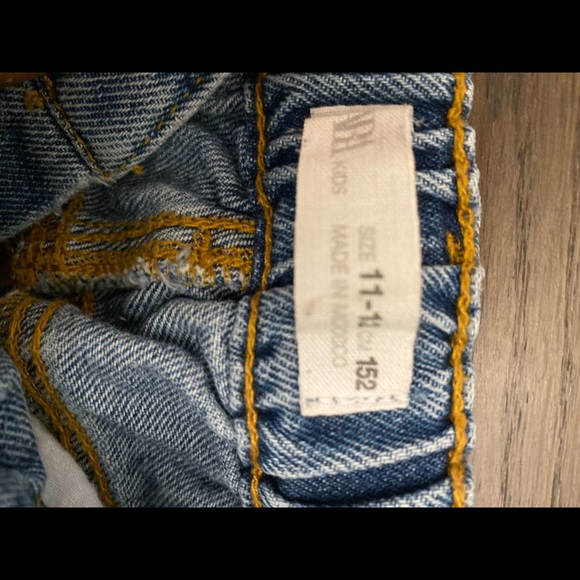 Zara girl mom jeans size 11/12 - Picture 4 of 6
